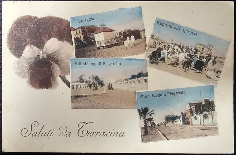 Cartolina: Terracina — Saluti da Terracina