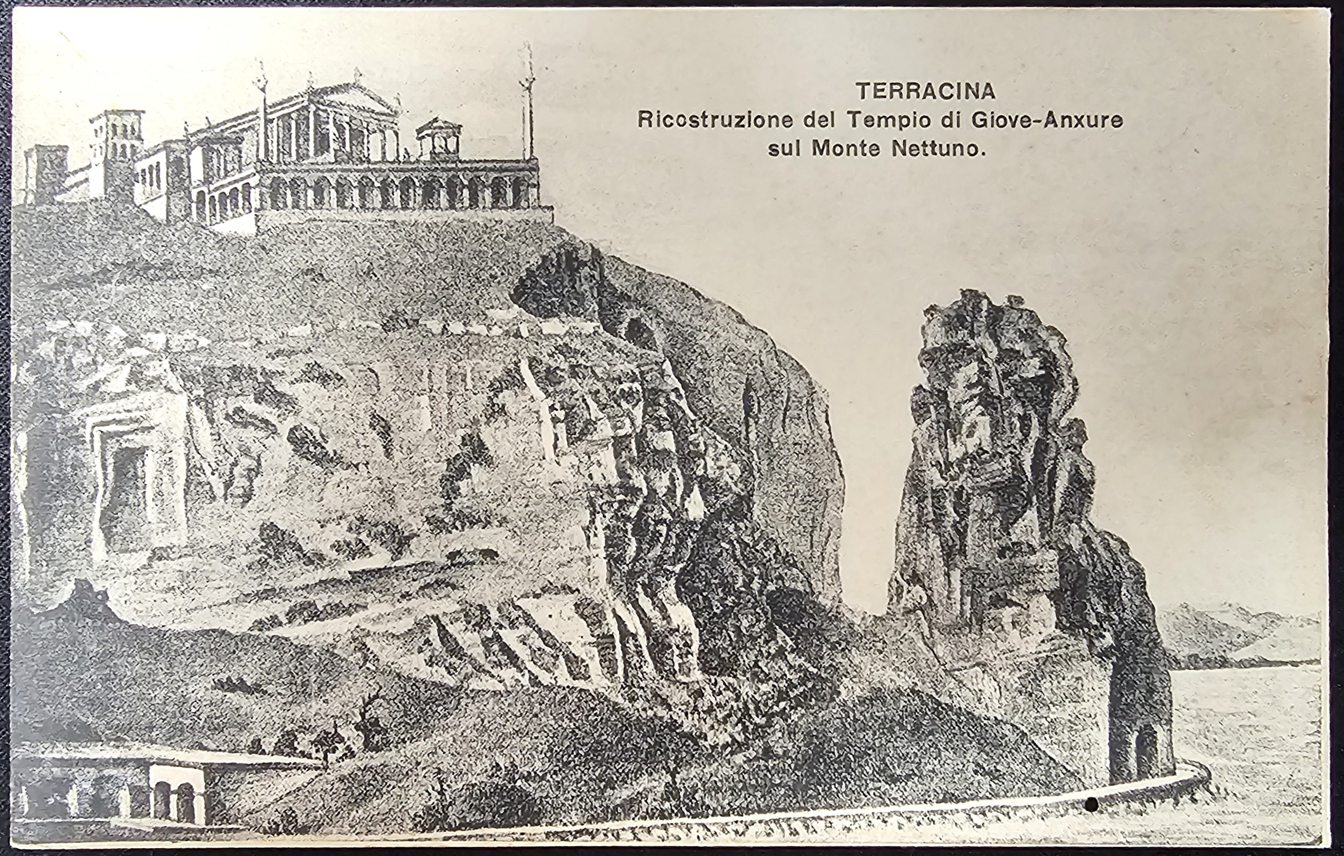 Ricostruzione del Tempio di Giove Anxur